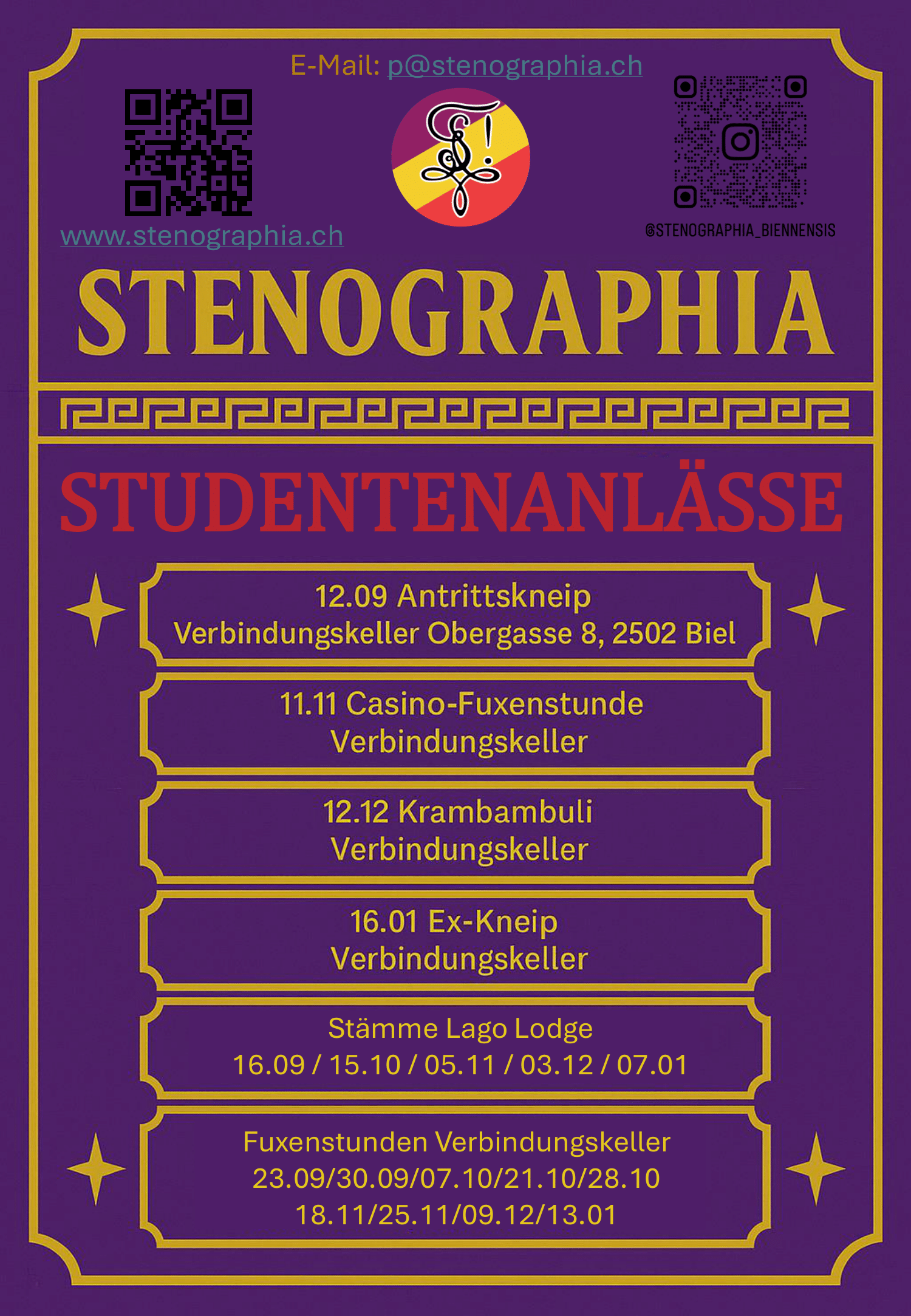 Semesterdaten
